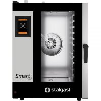 Stalgast Kombidämpfer SmartCook, Touchscreen, 11x GN2/1, mit Quereinschub, 28 kW, Gas