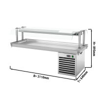 Einbau Kühlplatte - 2,1 m - Serie D