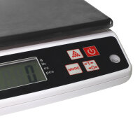 Digitale Küchenwaage bis 5 kg - Teilung: 0,5 Gramm