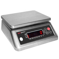 Digitale Küchenwaage bis 3 kg - Teilung: 0,2 Gramm