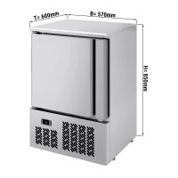 Mini Tiefkühlschrank 95 Liter - mit 1 Tür