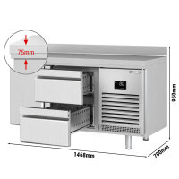 Kühltisch PREMIUM PLUS - 1468x700mm - 1 Tür...