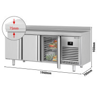 Kühltisch PREMIUM PLUS - 1960x700mm - 3 Türen -...