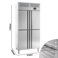 Kühlschrank (GN 1/1) - mit 4 Türen