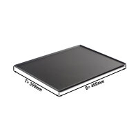 Konditorei-/ & Präsentationsplatte - 40 x 30 cm - schwarz