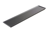 Konditorei-/ & Präsentationsplatte - 60 x 15 cm - schwarz