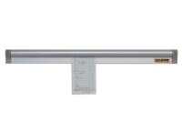 Bonschiene aus Aluminium - 152,4 cm | Zettelhalter | Klemmleiste | Bonleiste | Notizschiene
