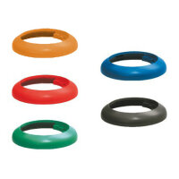 (5 Stück) Portion Pal Ringe - für Quetsch-/ & Dosierflaschen - farbig sortiert