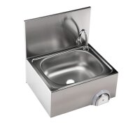 Handwaschbecken 50x40cm mit Mischbatterie (Kalt- & Warmwasseranschluss)