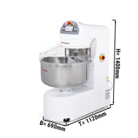 Bäckerei-Spiralteigknetmaschine 80 kg | Teigknetmaschine | Knetmaschine | Teigkneter | Teigmaschine | Kneter | Spiralkneter