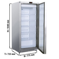 Lagerkühlschrank - 590 Liter - mit 1 Tür