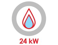 Gas Wassergrill (24 kW)