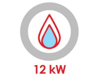 Gas Wassergrill (12 kW)