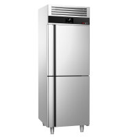 Kühlschrank PREMIUM - GN 2/1 - 700 Liter - 2 Edelstahlhalbtüren
