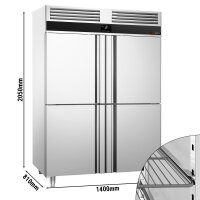Kühlschrank PREMIUM - GN 2/1 - 1400 Liter - 4...