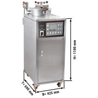 Elektrische Hochdruckfritteuse - 33 Liter