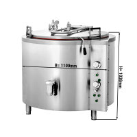 Elektro Kochkessel - 400 Liter - Indirekte Beheizung
