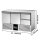 Saladette / Kühltisch PREMIUM - 1,37 x 0,7 m - mit 2 Türen & 2 Schubladen 1/2