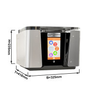 Smart Infuser - Multifunktionales Vakuumgerät 4,8 m³/h - mit Touchscreen & WiFi - Edelstahl