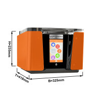 Smart Infuser - Multifunktionales Vakuumgerät 4,8 m³/h - mit Touchscreen & WiFi - Orange