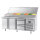 Zubereitungskühltisch (GN) - 1,96 x 0,7 m - mit 2 Türen & 2 Schubladen 1/2