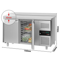 Kühltisch ECO - 1360x700mm - 2 Türen - mit...