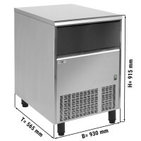 Eiskegelbereiter / Zylinder- 132 kg / 24 h