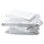 (10 Stück) Bettlaken für Boxspringbetten - 315 x 320 cm - Weiß