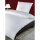 (10 Stück) Eleganter Damast Bettbezug Sydney - 80 x 45 cm - Weiß