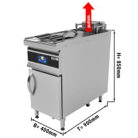 Automatische elektro Lift Fritteuse - einzeln - 25 Liter