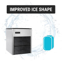 Eiswürfelmaschine / Nugget Ice / Eiswürfelbereiter - 335 kg/ 24h - inkl. Eisvorratsbehälter
