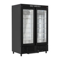 Kühlschrank - Selbstbedienung - 1,4 x 0,84 m - mit 5 Ablagen