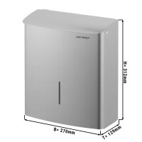 AIR-WOLF - Hygieneabfallbehälter - 10 Liter - zur Wandmontage