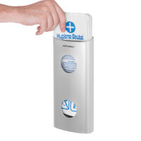 AIR-WOLF | Hygienebeutelspender für bis zu 25 Hygienebeutel - Edelstahl