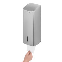 AIR-WOLF | WC-Papierspender für bis zu 750 Einzelblätter - Edelstahl