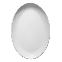 (12 Stück) CLASICO - Platte/ Teller oval - Ø 28 cm