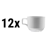(12 Stück) SEA WAVE - Kaffee-/ Teetasse - 230 cc