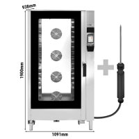 Kombidämpfer - Touch - 20x GN 1/1 - mit Waschsystem - inkl. Tablettwagen