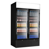 Getränkekühlschrank - 1048 Liter - schwarz