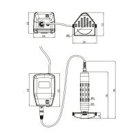 Elektrischer Dönerschneider  - Kapazität: 80 kg/ Tag - inkl. Schneidemesser & Netzteil