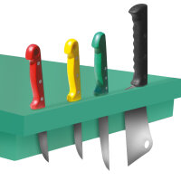 Messerhalter für Schneideplatten - 700mm - Grün