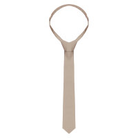 (5 Stück) Krawatte - 148 x 6,5 cm - Sand