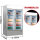 (4 Stück) Getränkekühlschrank - 1048 Liter (Nettovolumen) - GRAU