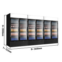 (3 Stück) Getränkekühlschrank - 3144 Liter...