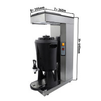 Kaffeefiltermaschine - 2,5 Liter - mit Thermokinetik & automatischer Wasserbefüllung