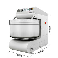 Bäckerei-Spiralteigknetmaschine 100 kg | Knetmaschine | Teigkneter | Spiralkneter