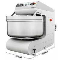 Bäckerei-Spiralteigknetmaschine 250 kg | Knetmaschine | Teigkneter | Spiralkneter
