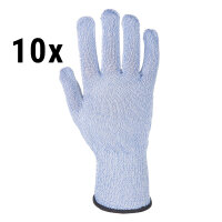 (10 Paar) Schnittschutzhandschuhe Sabre-Lite - Blau - Größe: S