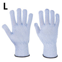 (10 Paar) Schnittschutzhandschuhe Sabre-Lite - Blau - Größe: L