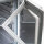 Kühltisch PREMIUM PLUS - 1468x600mm - 1 Becken & 2 Türen - mit Aufkantung
